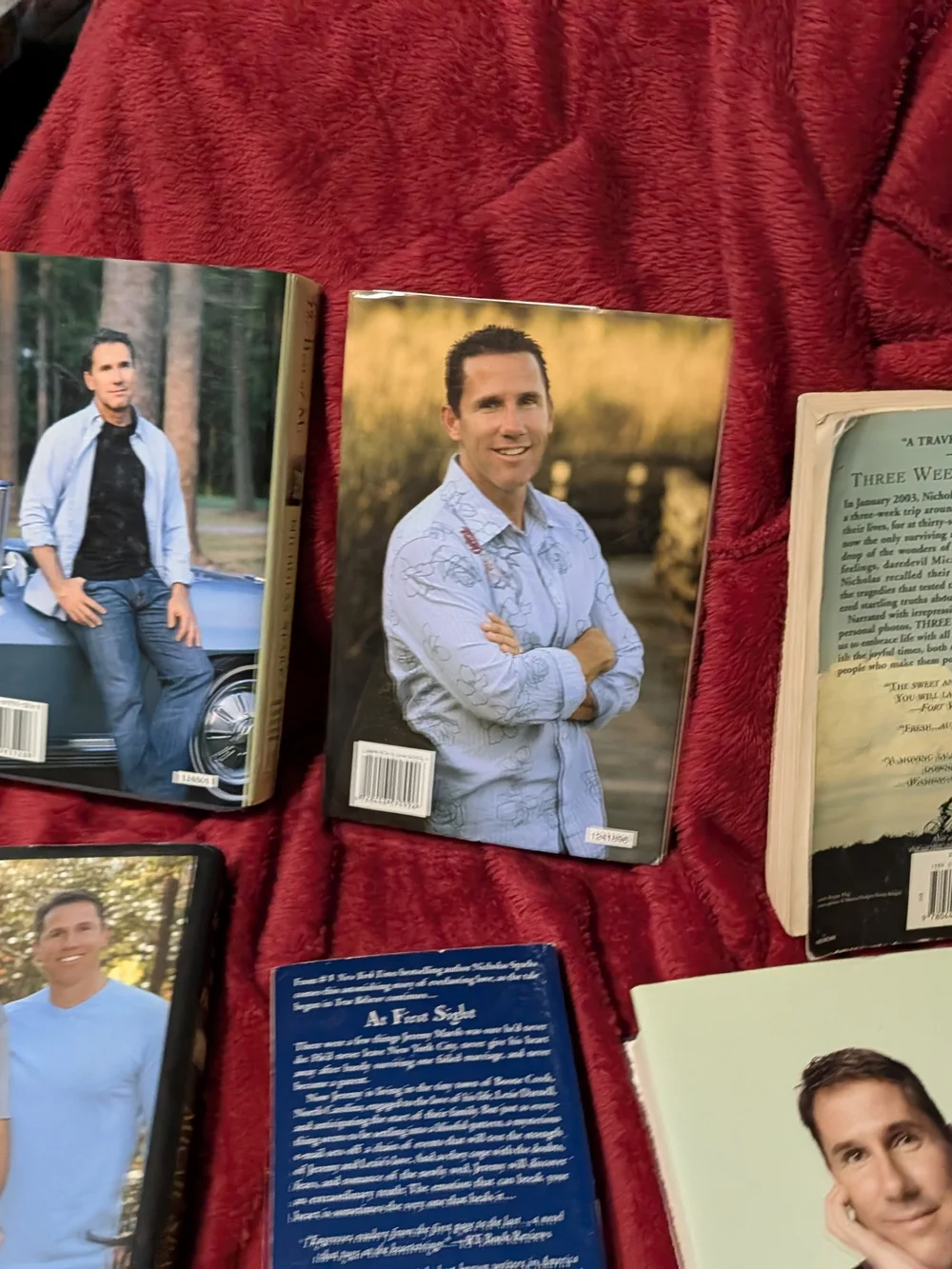 Nicholas Sparks Book Lot of 8 – Hardcovers & Paperbacks
